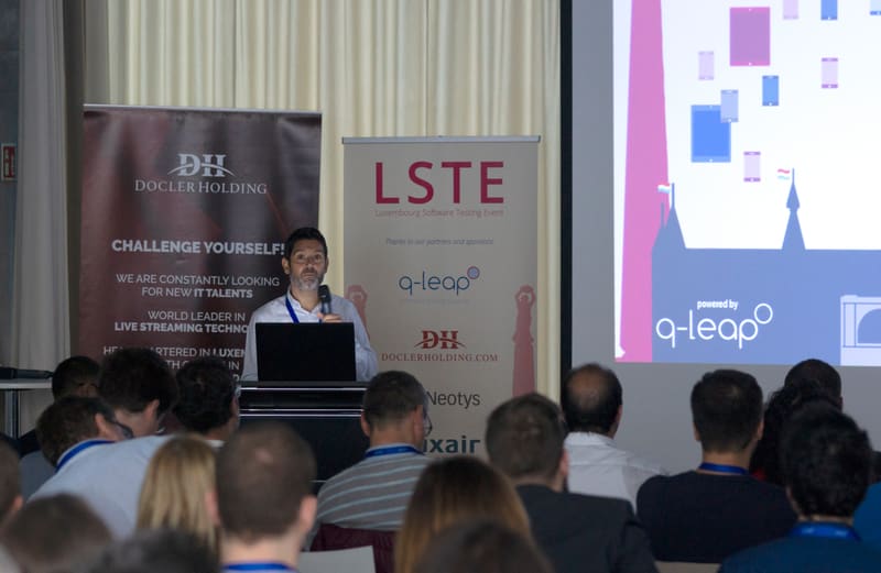 Keynote audience at LSTE 2018