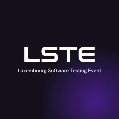 LSTE 2026 LinkedIn logo · dark