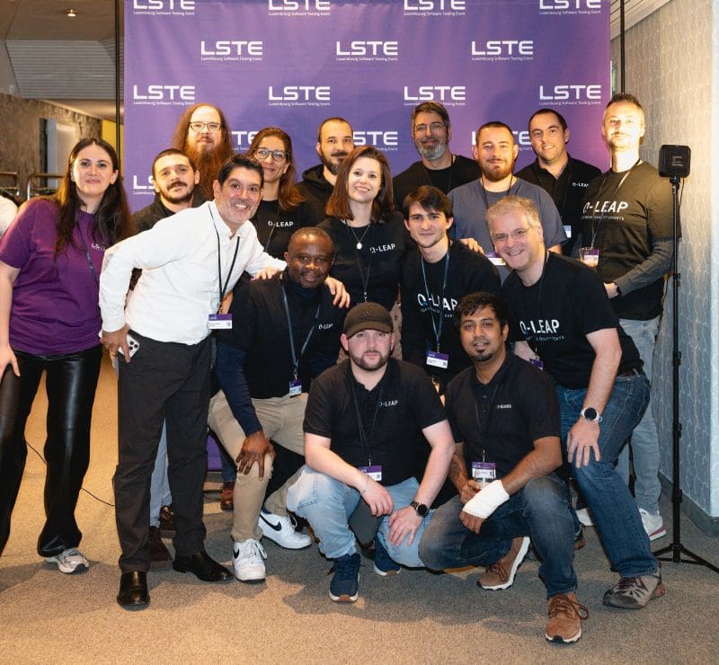 The Q-Leap team on site at LSTE 2025
