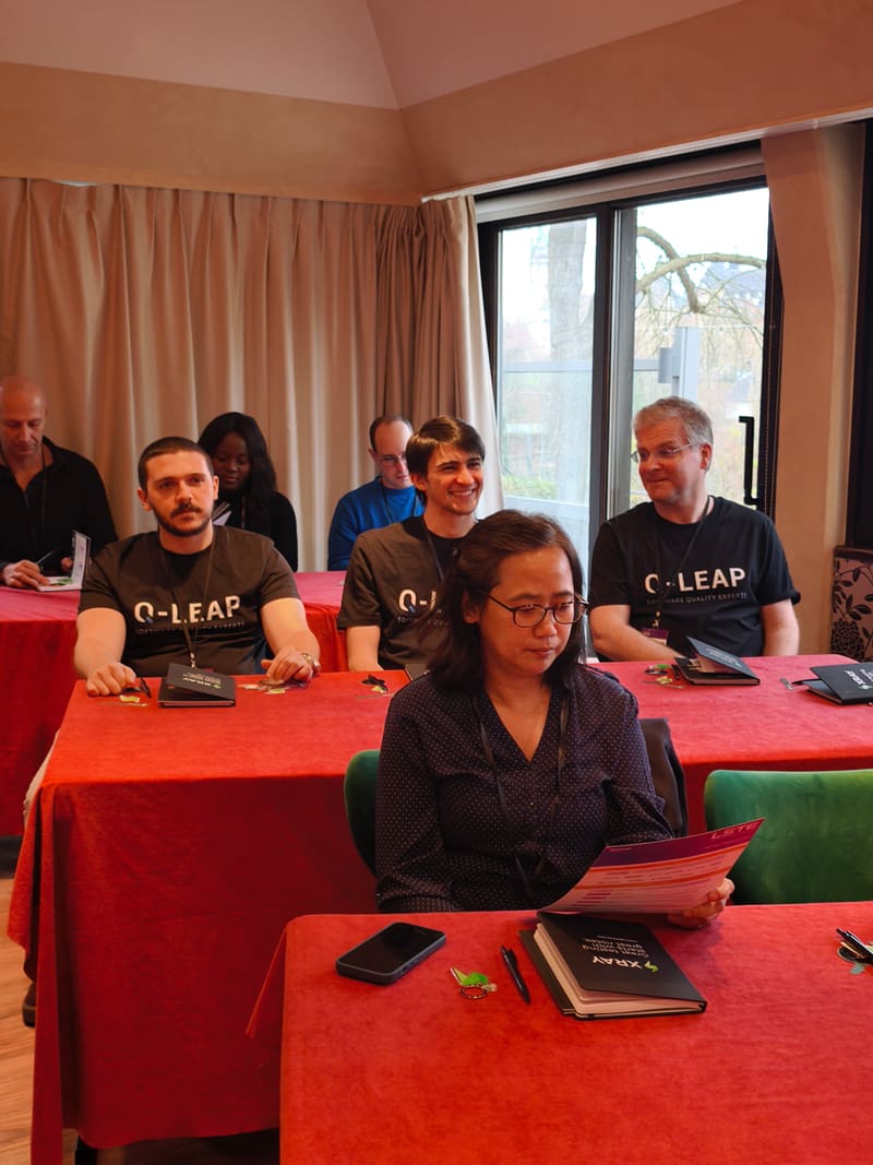 The Q-Leap team at a workshop session during LSTE 2025