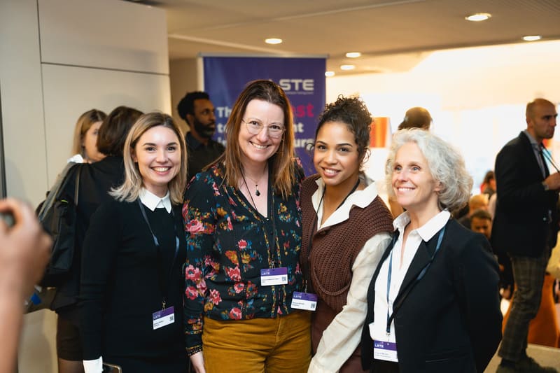 Four women in testing at LSTE 2025