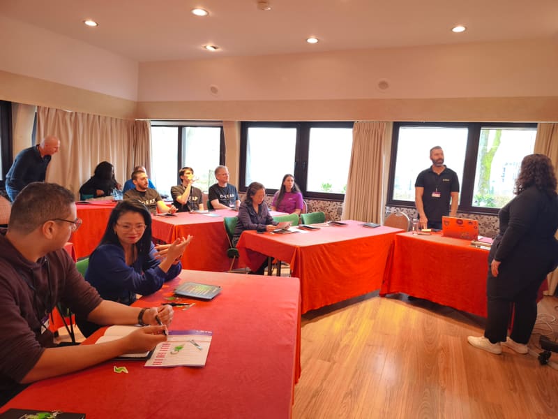 A workshop briefing session at LSTE 2025